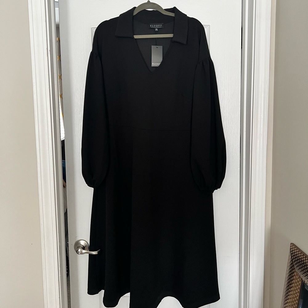 Eloquii Black dress (new)